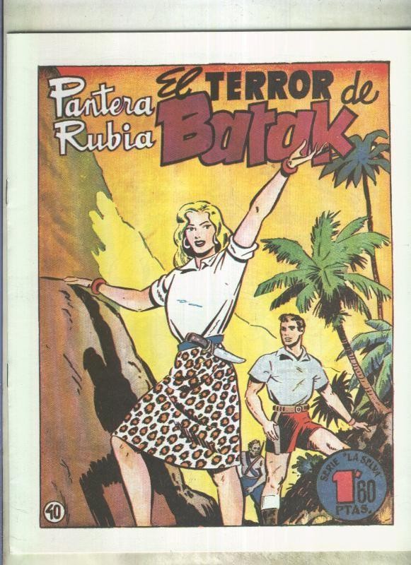Pantera Rubia facsimil: El terror de Batak