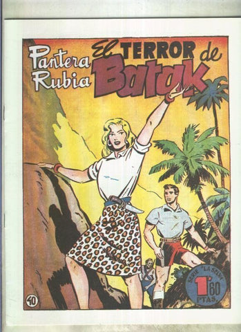 Pantera Rubia facsimil: El terror de Batak