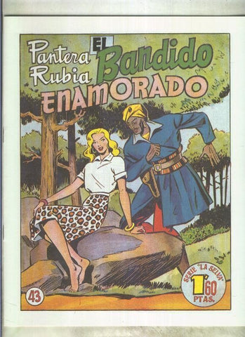 Pantera Rubia facsimil: El bandido enamorado
