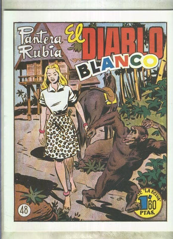 Pantera Rubia facsimil: El diablo blanco