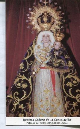 Postal 011672: Virgen Nuestra Señora de la Consolacion, patrona de Torredonjimeno (jaen)