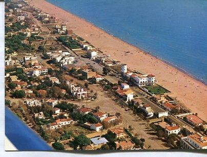 Postal 034780: Vista aerea de Castelldefels playa