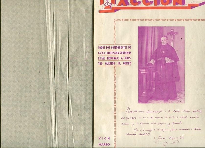 Accion revista accion catolica diocesana tomo numero 1 al 22