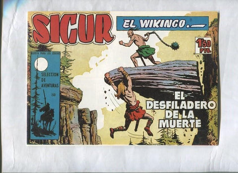 Facsimil: Sigur el vikingo numero 21: El desfiladero de la muerte