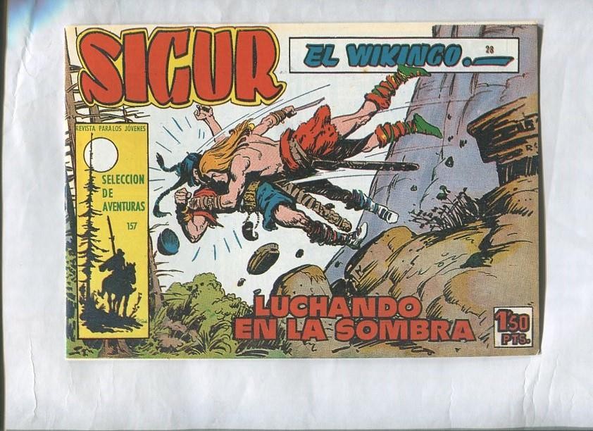 Facsimil: Sigur el vikingo numero 28: Luchando en la sombra