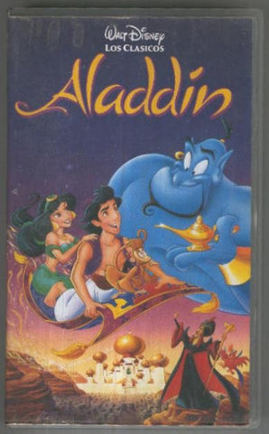 VHS Cine-Animacion: ALADDIN  (Disney)