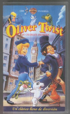 VHS Cine-Animacion: OLIVER TWIST (Warner Bros)