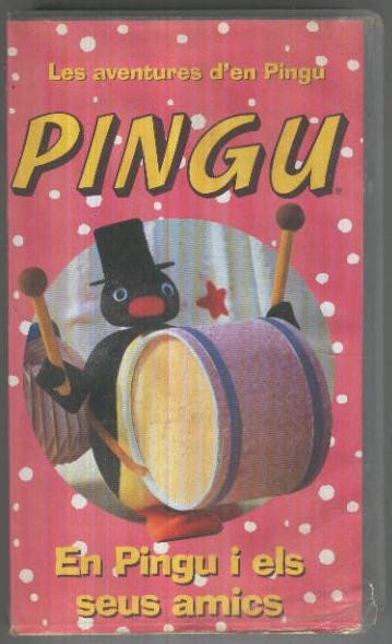 VHS Animacion: Les Aventures d,en PINGU - En Pingu i els seus Amics