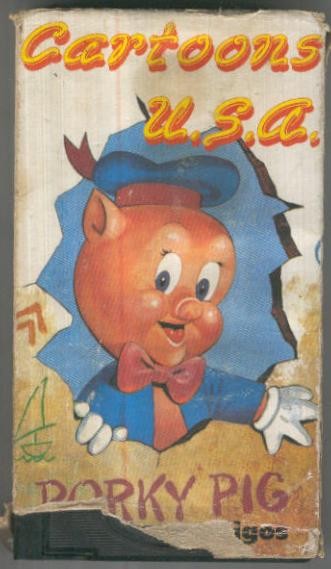VHS Animacion: PORKY PIG Y SUS AMIGOS (Cartoons USA)