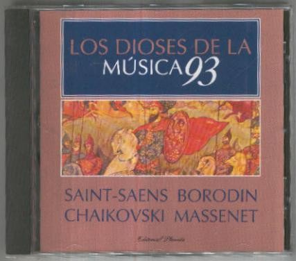 CD Musica: Coleccion Los Dioses de la Musica 93 No.43: Saint-Saens, Borodin
