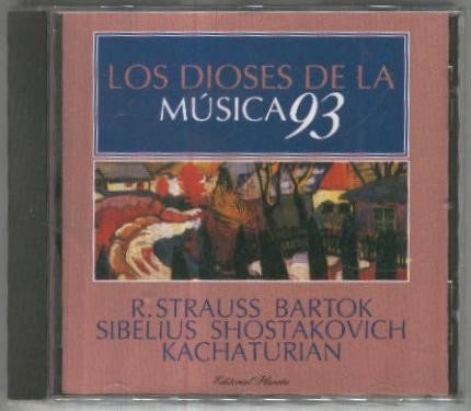 CD Musica: Coleccion Los Dioses de la Musica 93 No.47: Strauss, Bartok