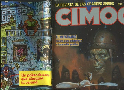 Cimoc revista numero 029 (numerado 2 en primera pagina, algo aviejado)