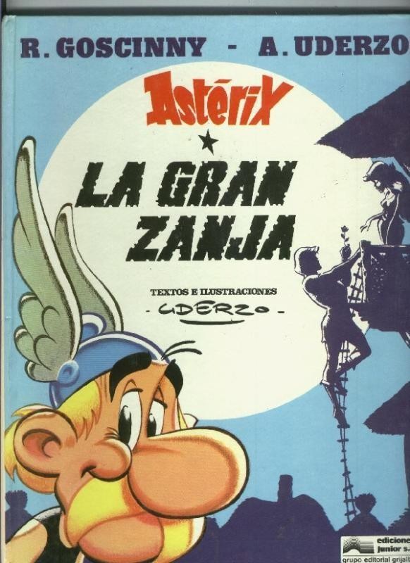 Asterix: La gran zanja (numerado 2 en hoja blanca interior, primer pliego hojas suelta)