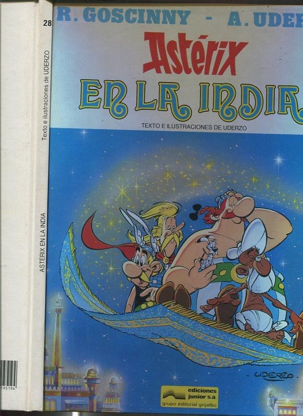 Asterix en la India (numerado 3 en hoja blanca interior)