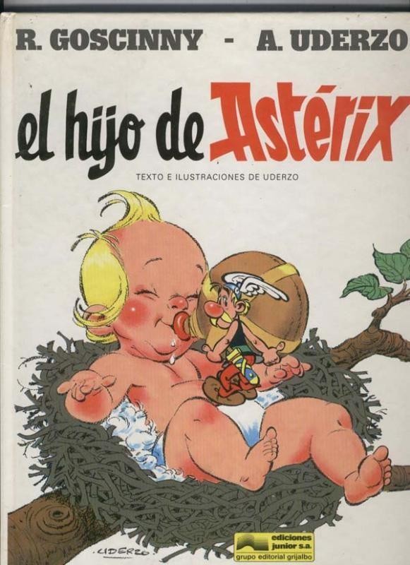 Asterix edicion 1983: El hijo de Asterix (numerado 1 en hoja blanca interior)