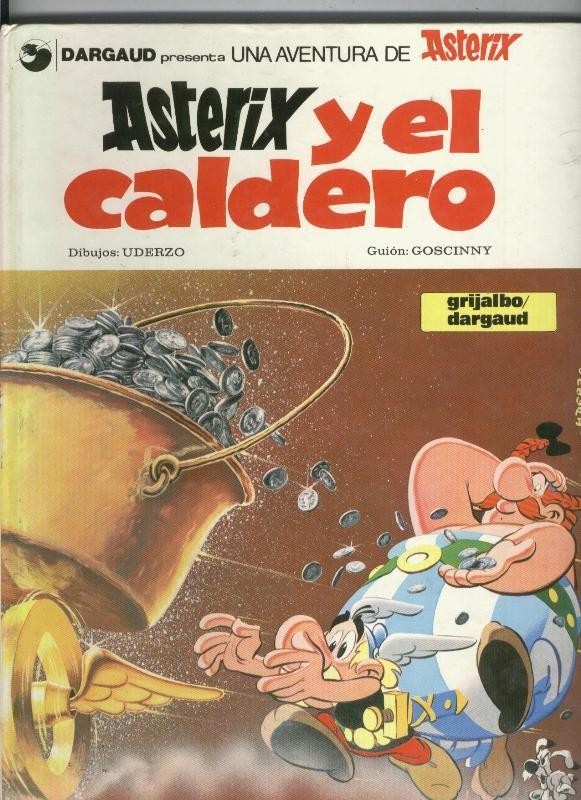 Asterix y el caldero (numerado 1 en interior)