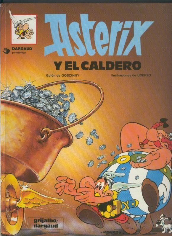 Asterix numero 13: El caldero (numerado 4 en interior)