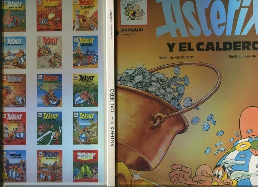 Asterix numero 13: El caldero (numerado 5 en interior)