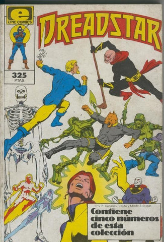 Dreadstar volumen 1 retapado 06 al 10