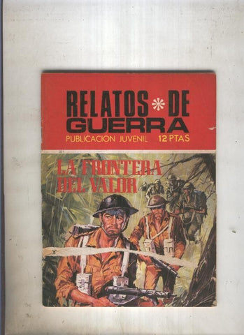 RELATOS DE GUERRA numero 221 (numerado 1 en trasera)