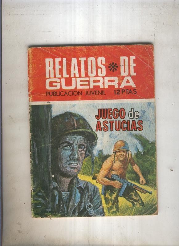 RELATOS DE GUERRA numero 226 (numerado 1 en trasera)