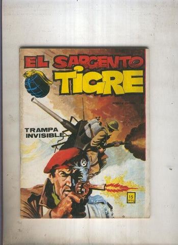 EL SARGENTO TIGRE numero 57: Trampa invisible