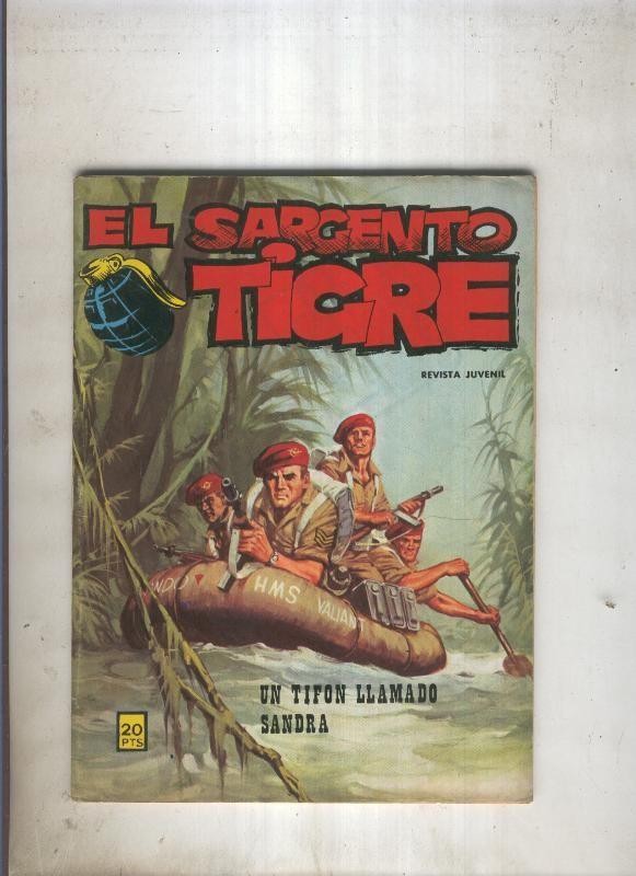 EL SARGENTO TIGRE numero 68: Un tifon llamado Sandra