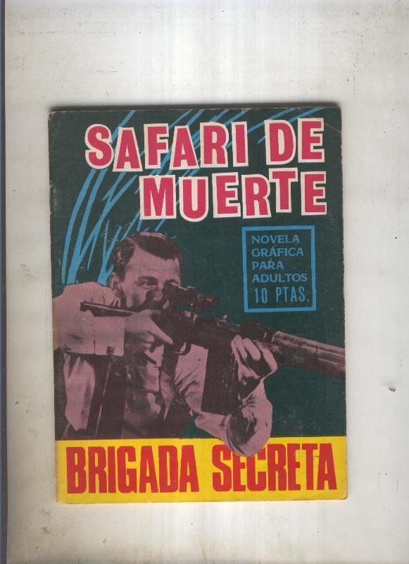 BRIGADA SECRETA numero 181: Safari de muerte (numerado 2 en trasera)