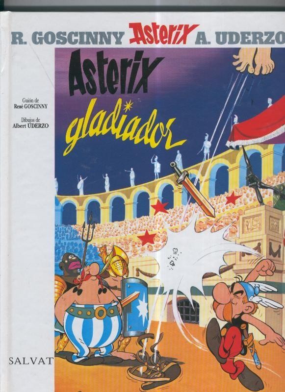 Asterix  de Salvat: Gladiador (numerado 3 en interior)