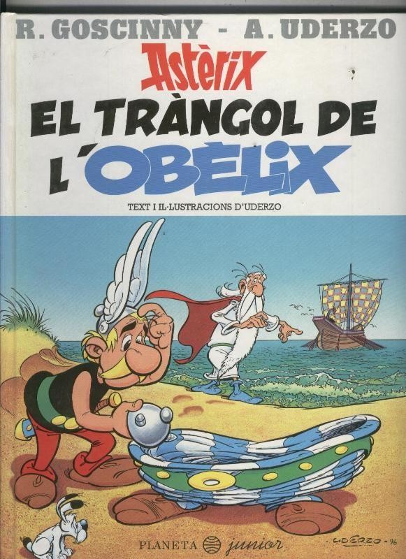 Asterix de Planeta: El trangol de L,Obelix (edicio en catala) (numerado 3 en interior)