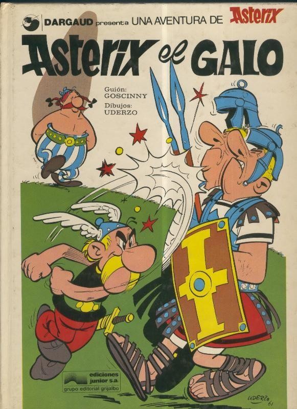 Asterix: El Galo (numerado 2 en interior), golpe lado superior lomo)