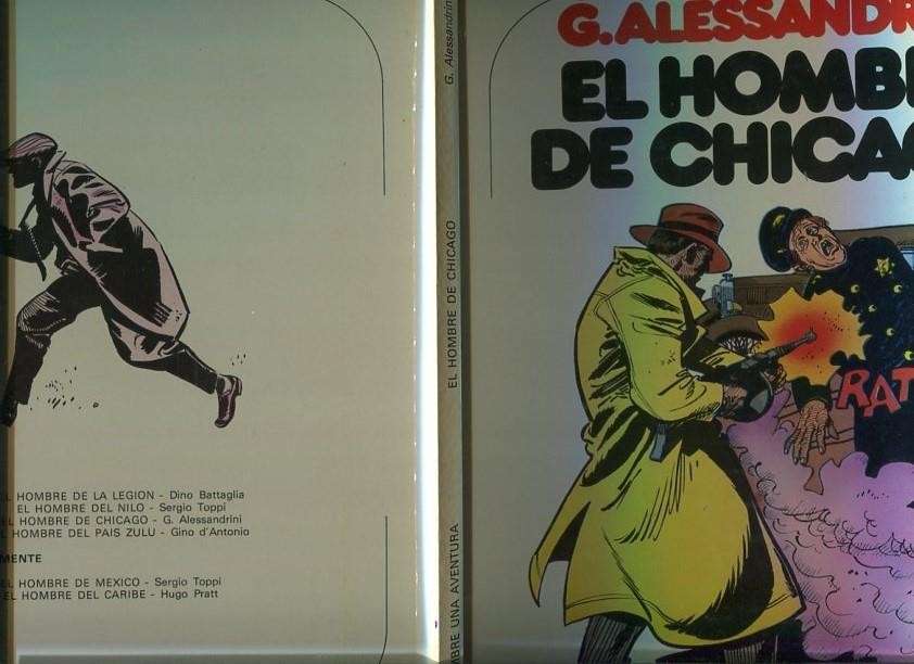 Un hombre, una aventura numero 03: El hombre de Chicago (numerado 1 en interior)