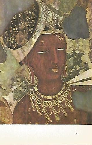 LAMINA 1527: Una apsara. Cueva XVII. Siglo V