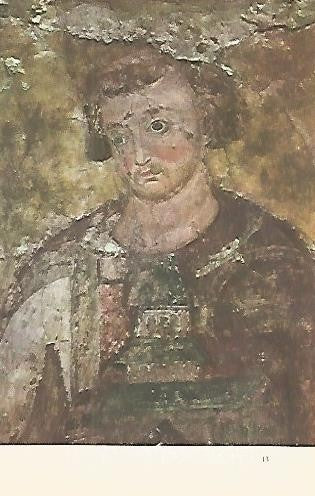 LAMINA 1580: Retrato del Rey Vladislav. Mileseva. 1235