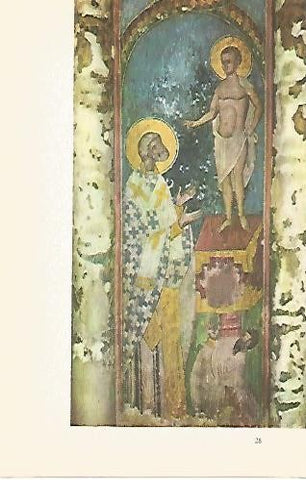 LAMINA 1595: La Vision dee San Pedro de Alejandria. Manasija. 1418