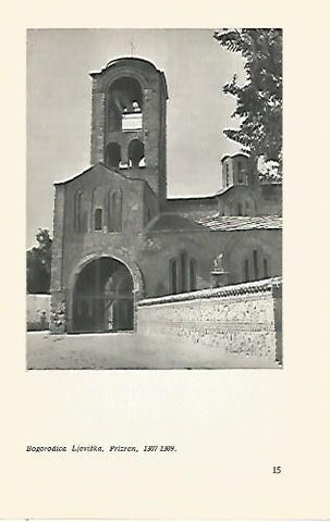 LAMINA 1676: Bogorodica Ljeviska. Prizren. 1307-1309