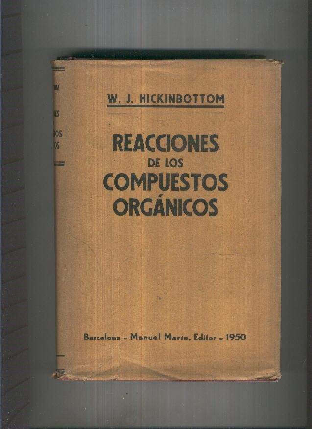Reacciones de los Compuestos Organicos