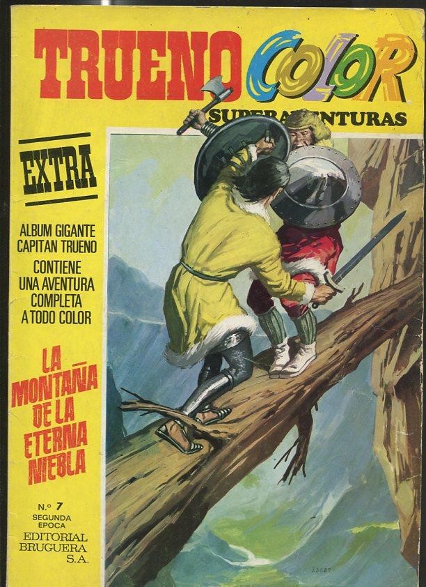 Trueno color album amarillo segunda epoca numero 07: La montaña de la eterna niebla