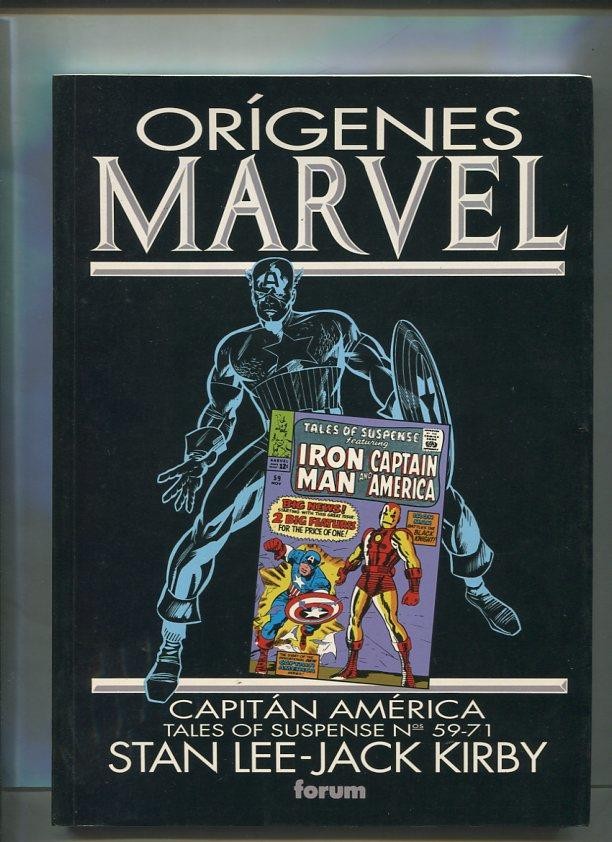 Origenes Marvel numero 09: Capitan America (algun subrayado en creditos)