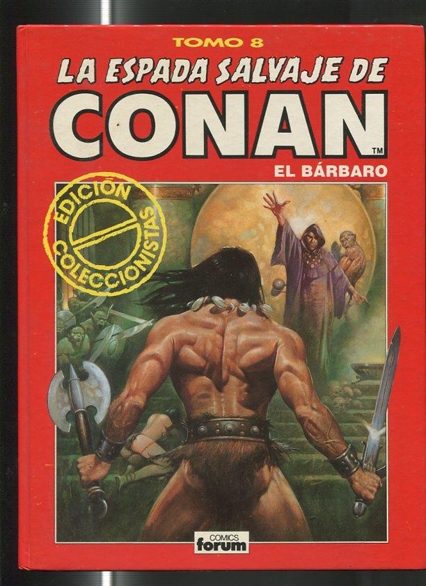 La Espada Salvaje de Conan edicion coleccionista tomo rojo numero 08