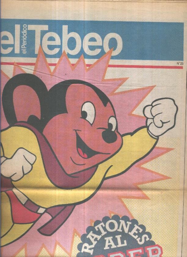 El Tebeo-Dominical dirigido por Toutain, año 90 numero 23: Ratones al poder
