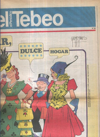 El Tebeo-Dominical dirigido por Toutain, año 90 numero 38: Hogar, dulce hogar