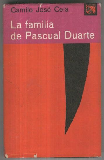 Ancora y Delfin numero 063: La familia de Pascual Duarte (dedicatoria regalo primera hoja)