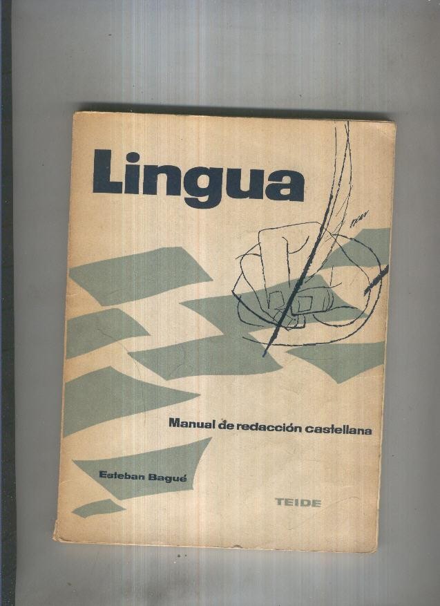 Lingua.Manual de redaccion castellana
