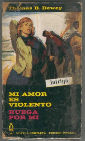 Alcotan numero 16: Mi amor es violento y Ruega por mi (sobrecubierta estropeada)