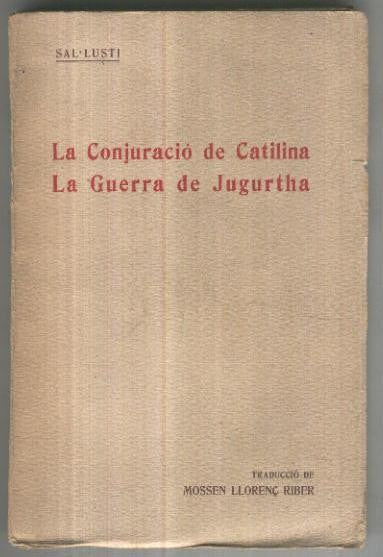 Biblioteca Literaria;  La conjuracio de Catalina. La guerra de Jugurtha