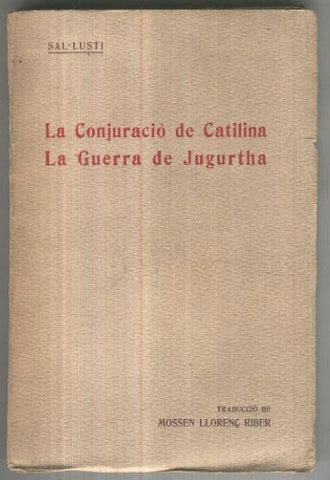 Biblioteca Literaria;  La conjuracio de Catalina. La guerra de Jugurtha