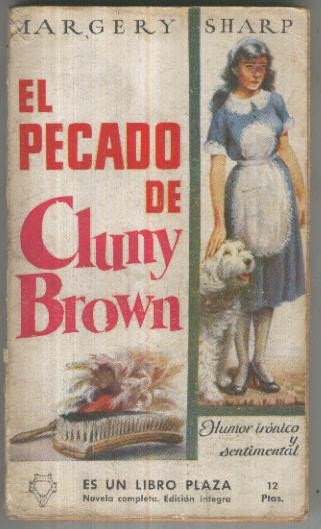 Libro Plaza numero 008: El Pecado de Cluny Brown (aviejado, cubierta medio suelta)