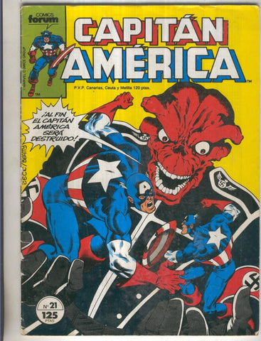 Capitan America volumen 1 numero 021: La ultima pelicula