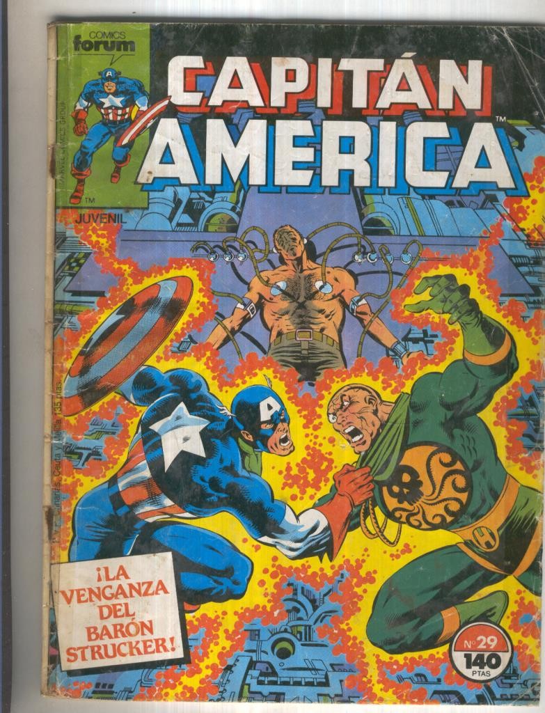 Capitan America volumen 1 numero 029: La muerte de un heroe